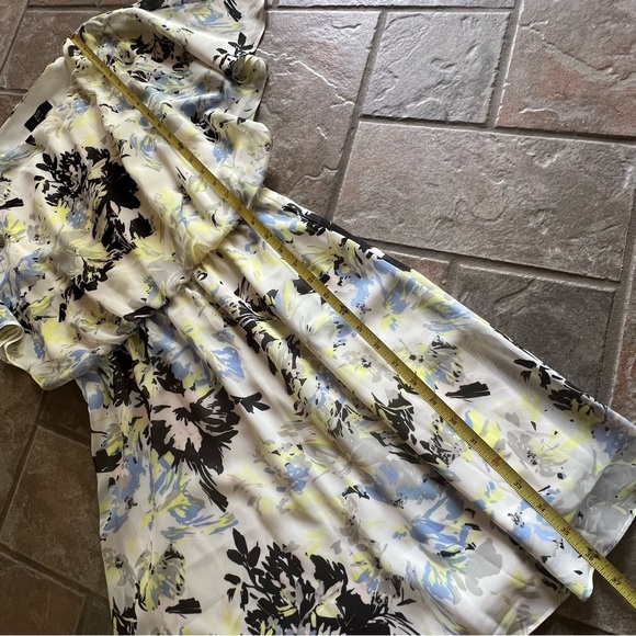 ⭐️BOGO FREE⭐️ J.B.S. Floral Dress in Blue, Yellow, and Black - Picture 6 of 11